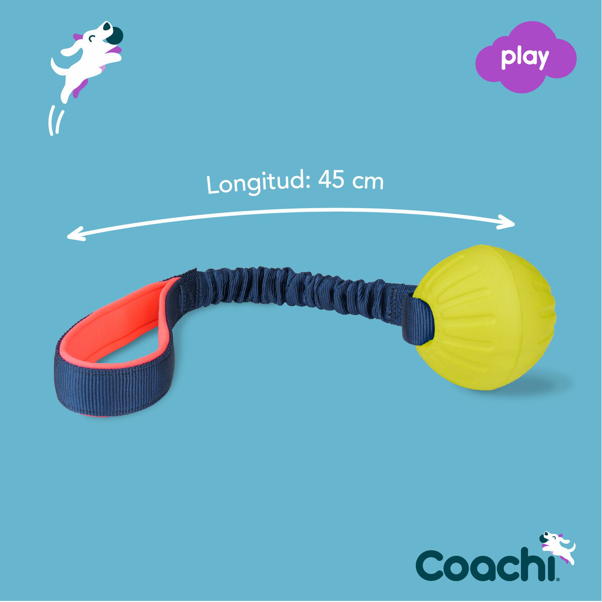 Training toy Coachi TUGGI BALL Blå - 2
