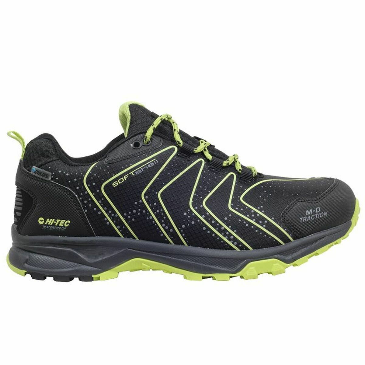 Gymnastikskor, Herr Hi-Tec Roncal Low Svart - 4