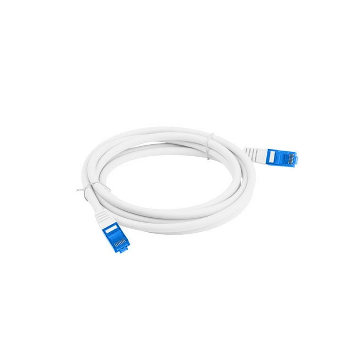 Nätkabel UTP Styv Kategori 6 Lanberg PCF6A-10CC-0100-W Vit 1 m