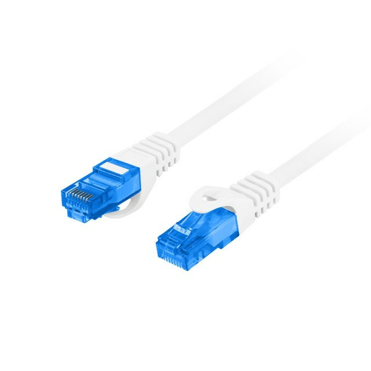Nätkabel UTP Styv Kategori 6 Lanberg PCF6A-10CC-0100-W Vit 1 m - 2