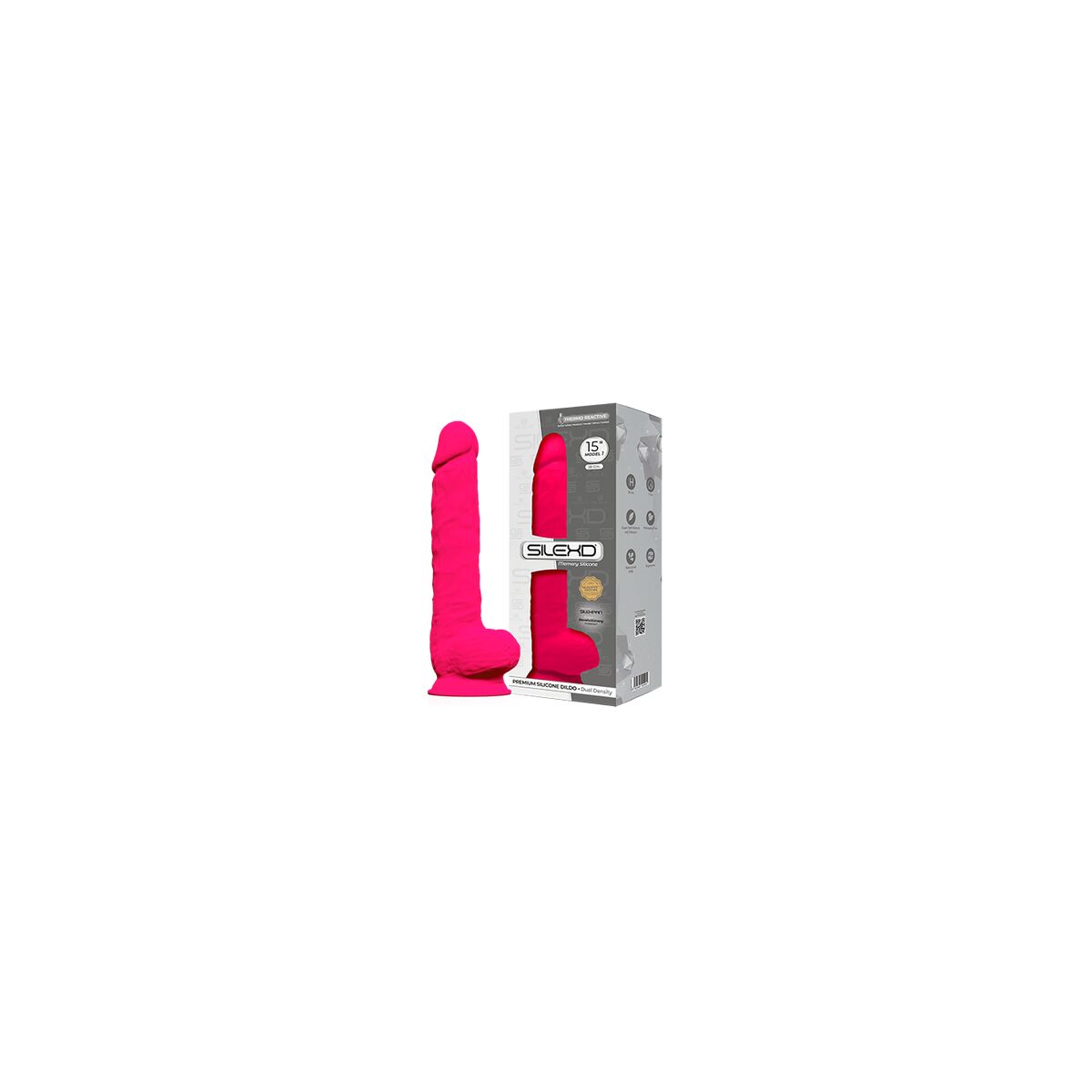 Dildo Silexd Rosa - 3