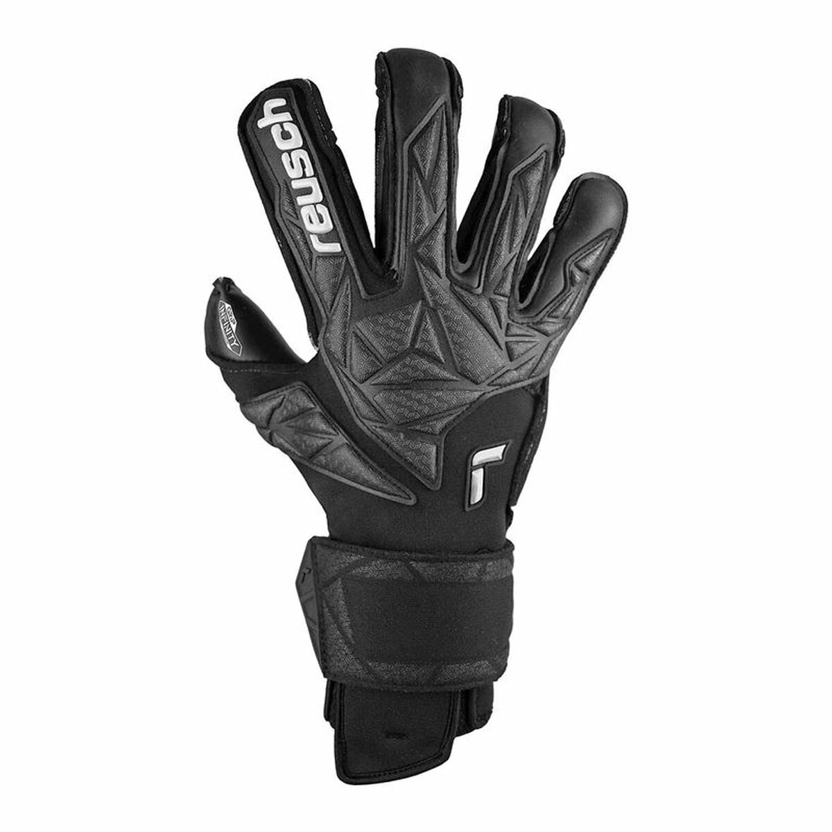 Målvaktshandskar Reusch Attrakt Infinity Svart Vuxna