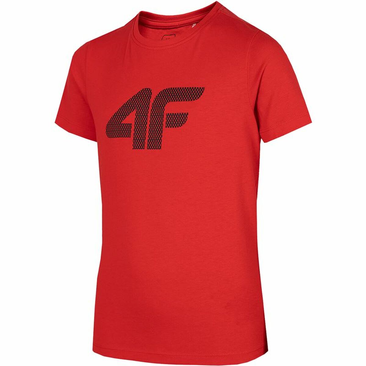 Barn T-shirt med kortärm 4F Melange Röd - 6