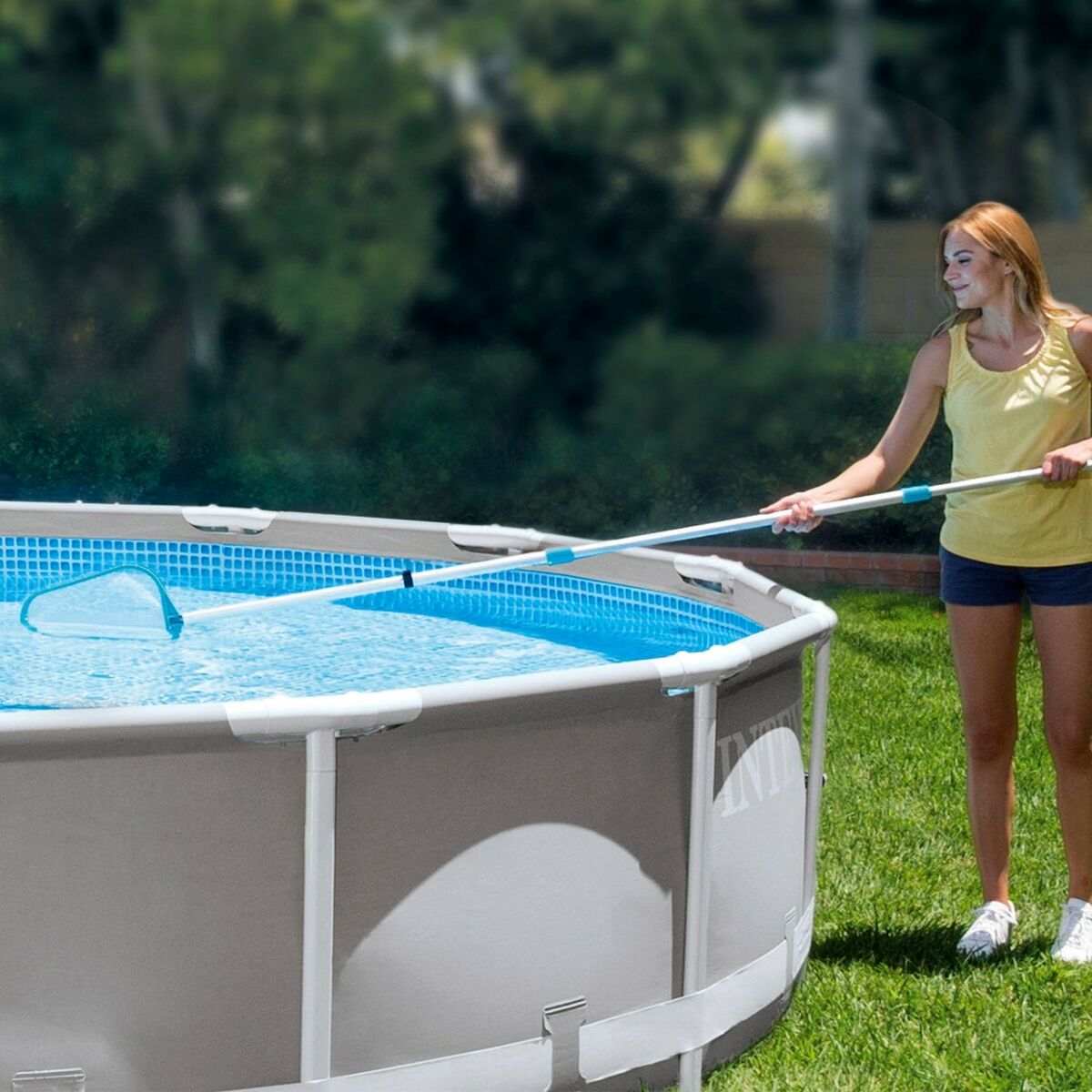 Bladsamlare för pooler Intex - 9