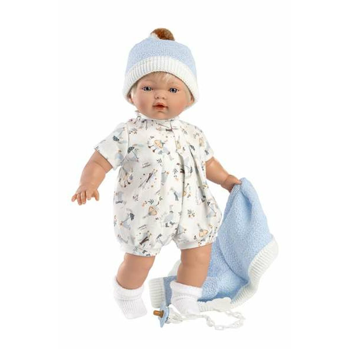 Bebisdocka Llorens Roberto Cry 33 cm - 4