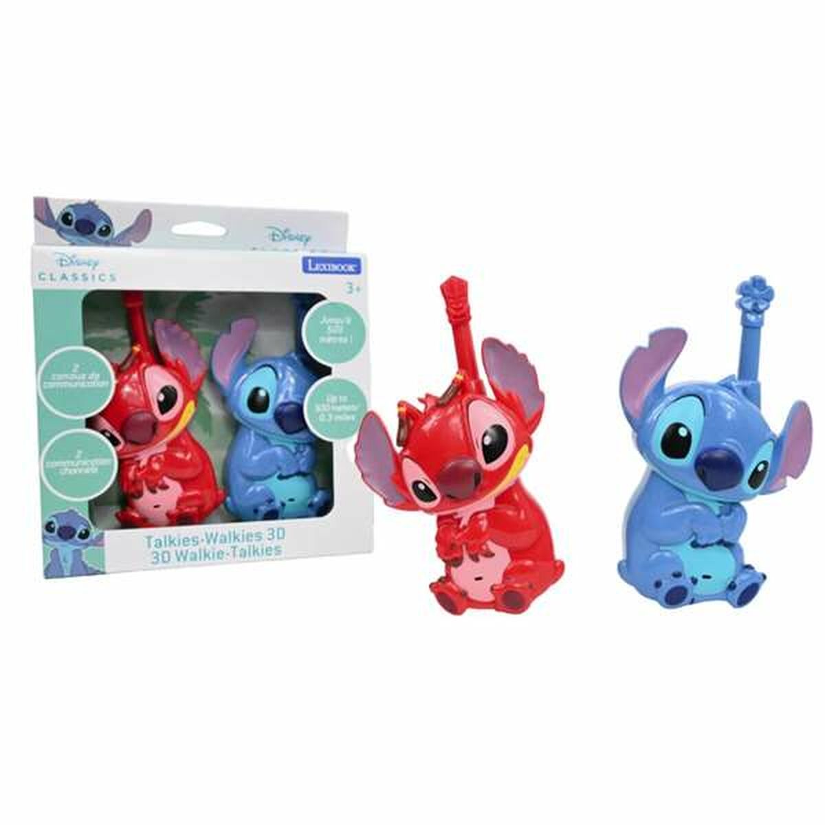 Walkie-Talkie Stitch Lexibook 3D - 2