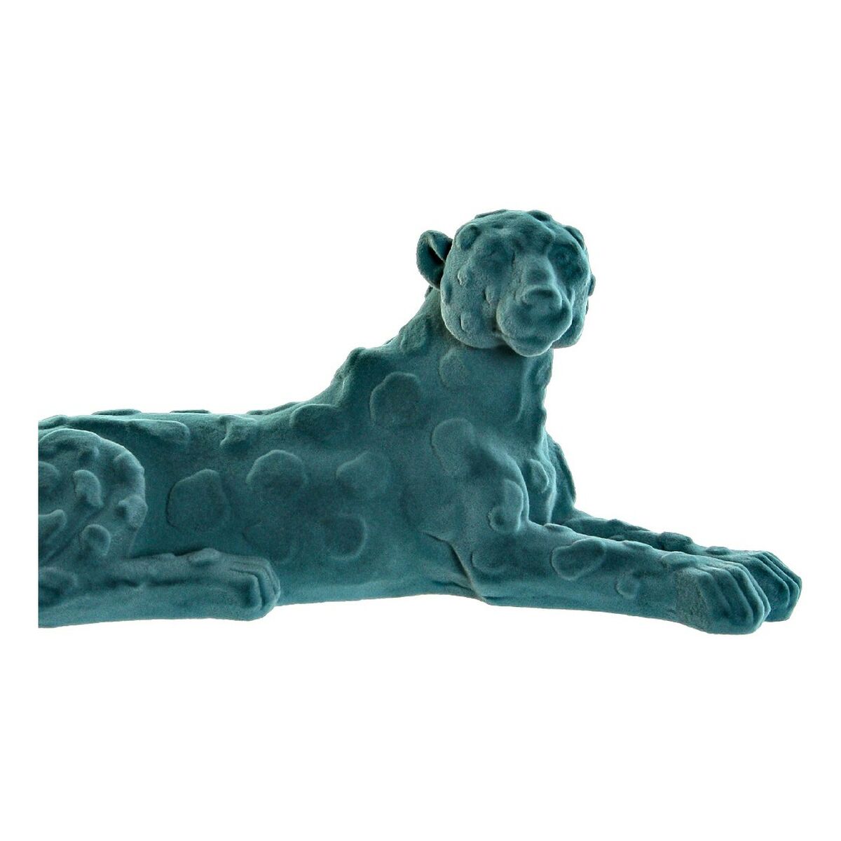 Prydnadsfigur DKD Home Decor Grön Rosa Lejonet 26,5 x 9 x 11 cm (2 antal) (2 Delar) - 6
