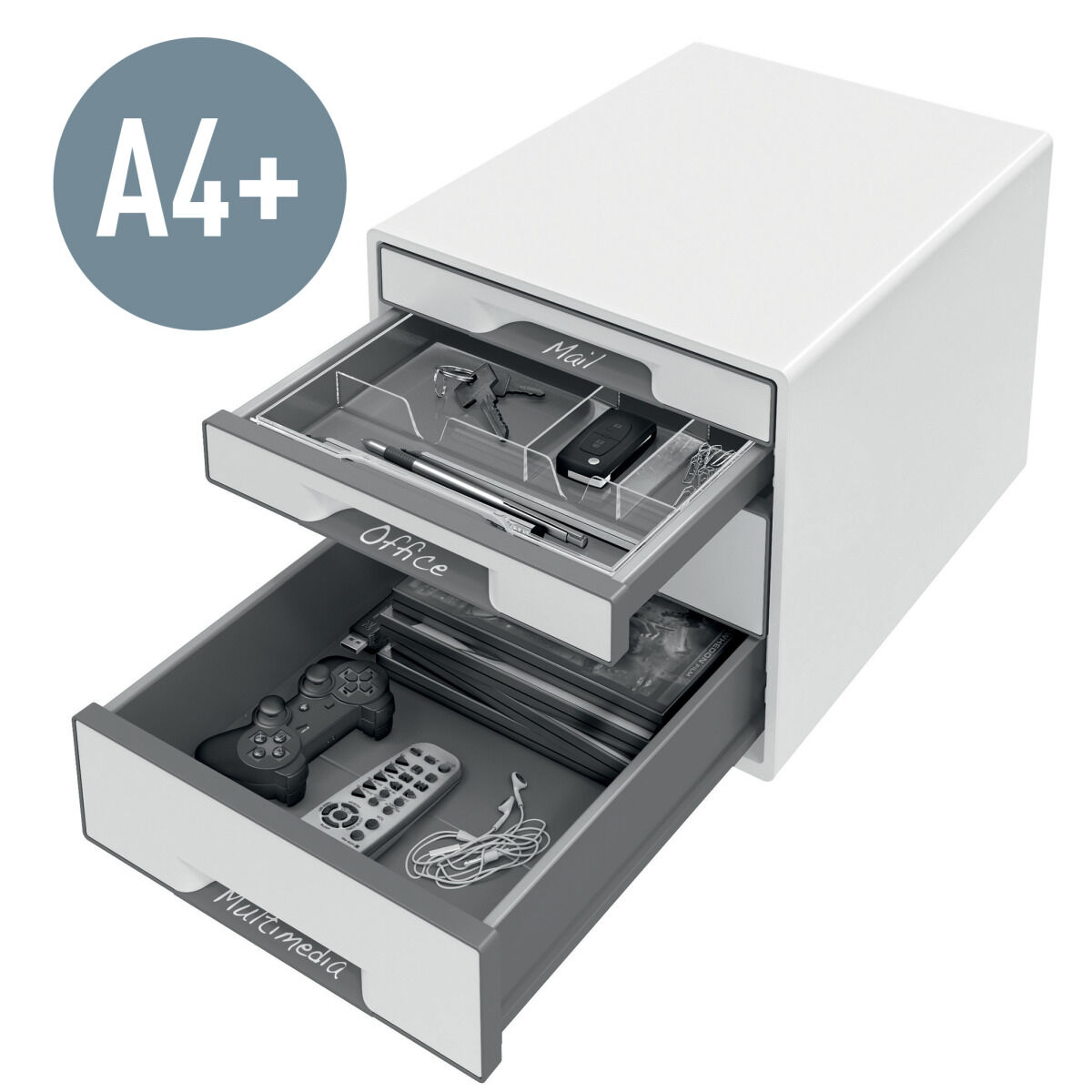 Byrå Leitz WOW CUBE Vit - 2
