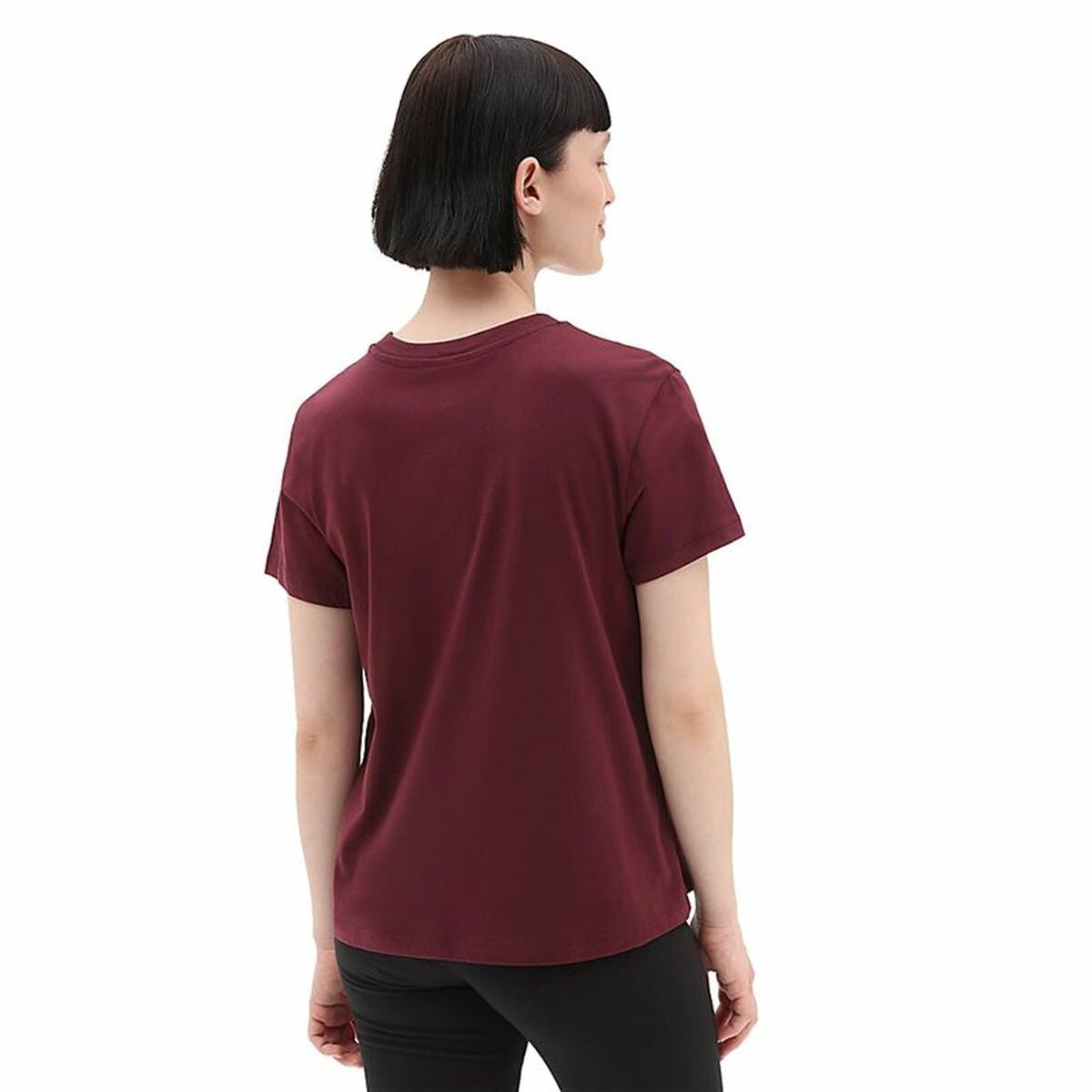 T-shirt med kortärm Dam Vans Lock Box Crew-B - 2