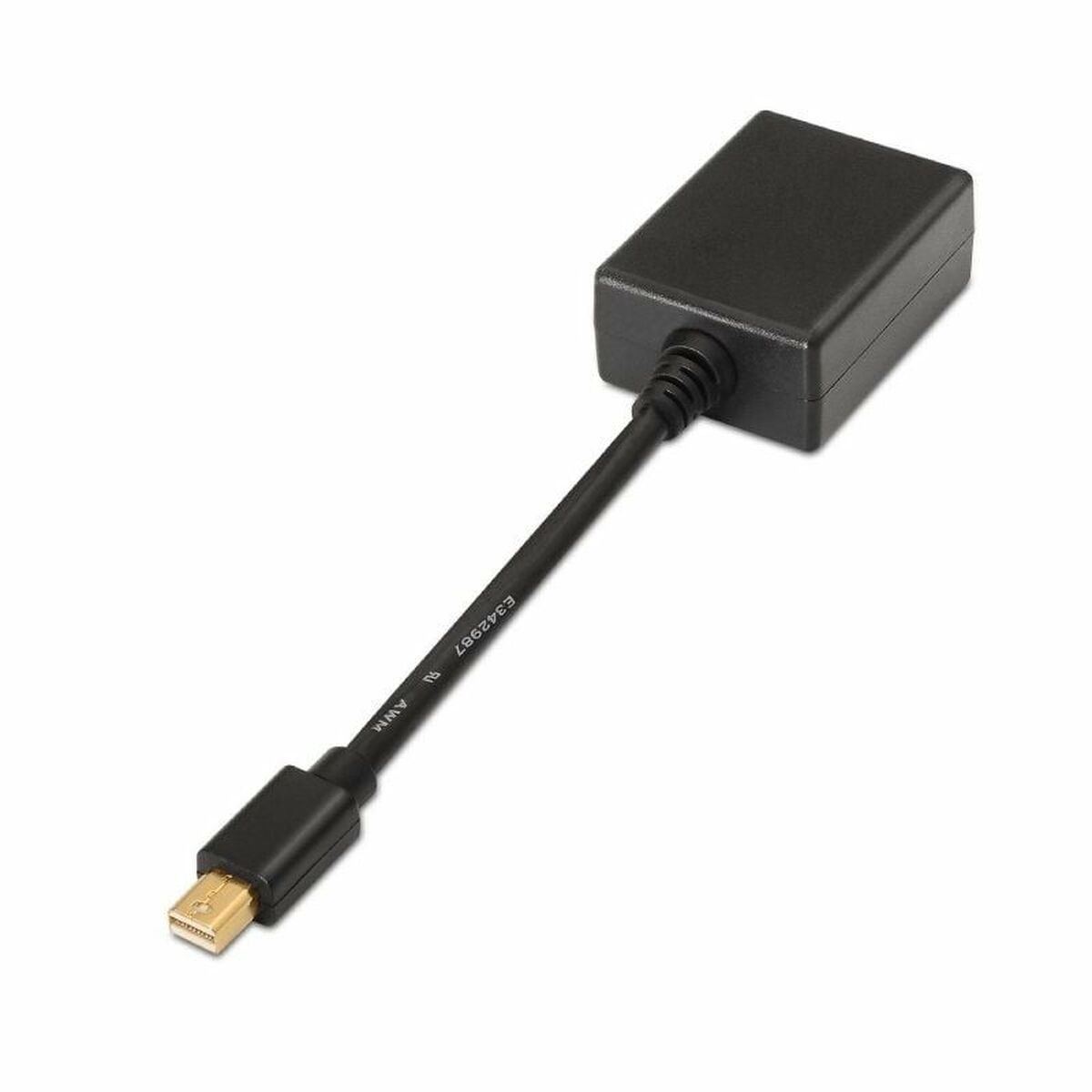 Adapter DisplayPort Mini till VGA Aisens A125-0135 Svart 15 cm - 2