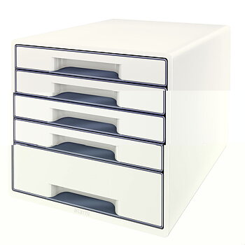 Byrå Leitz WOW CUBE Vit