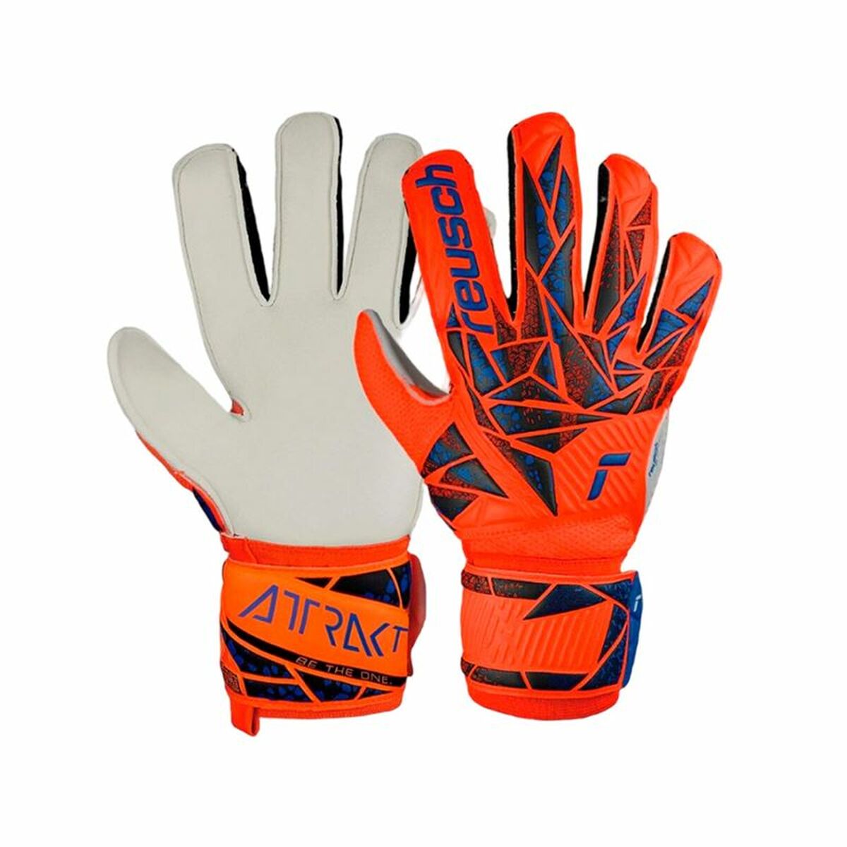 Målvaktshandskar Reusch Attrakt Solid Orange Vuxna - 3