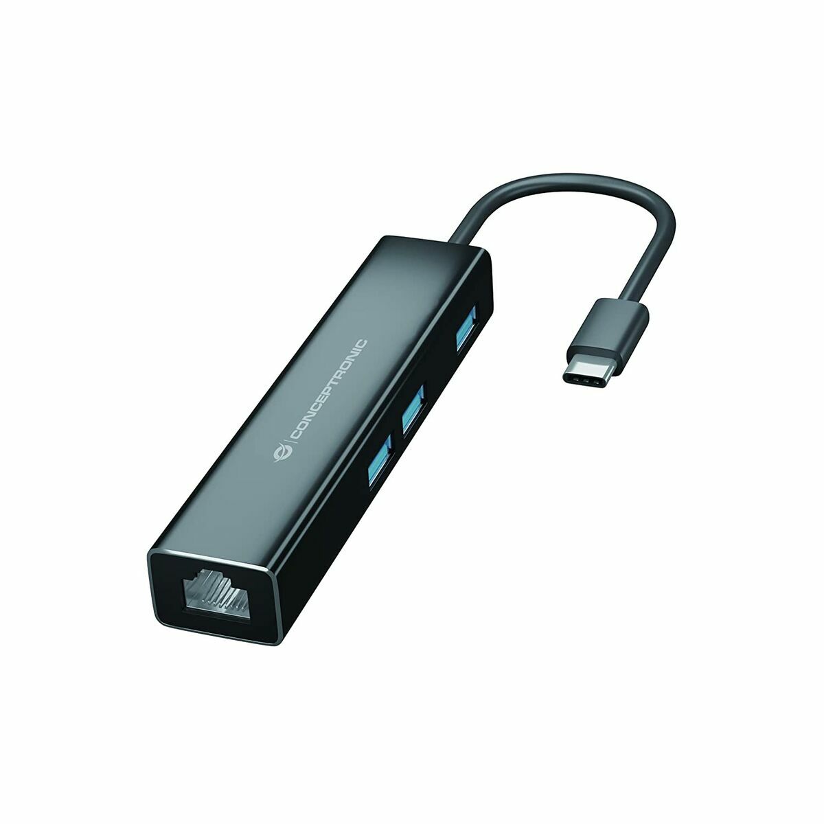 USB-HUB Conceptronic DONN07B Svart - 2