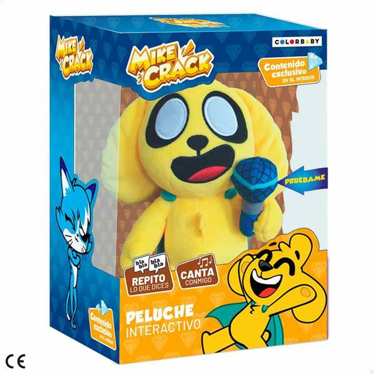 Musikalisk Plyschdocka Mikecrack 25cm - 3