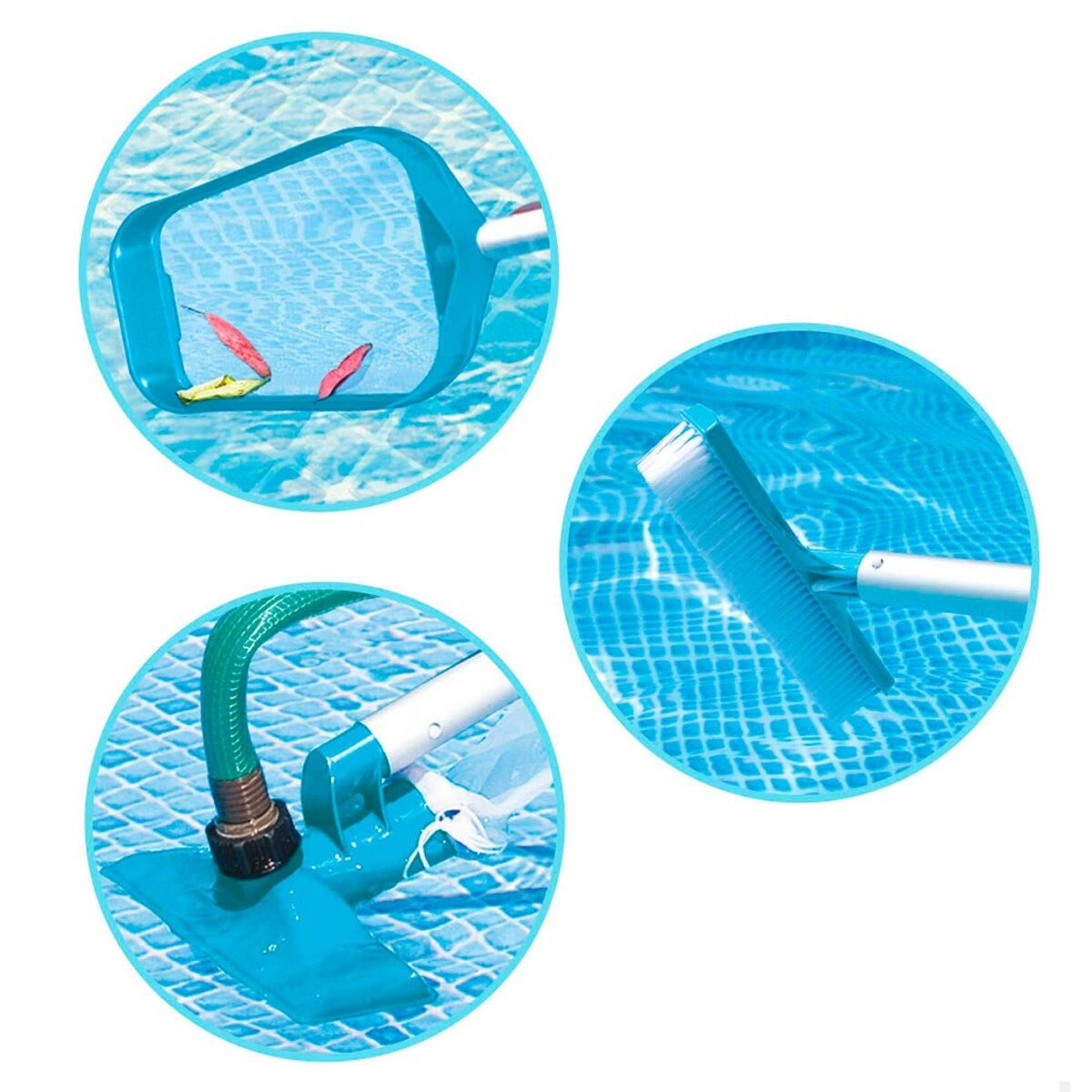 Simbassäng underhållskit Intex Basic 30 x 3 x 41 cm (6 antal) - 9