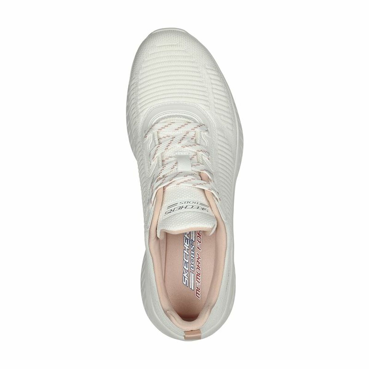 Gymnastiksko, Dam Skechers Squad Air-Sweet Enco Vit - 4