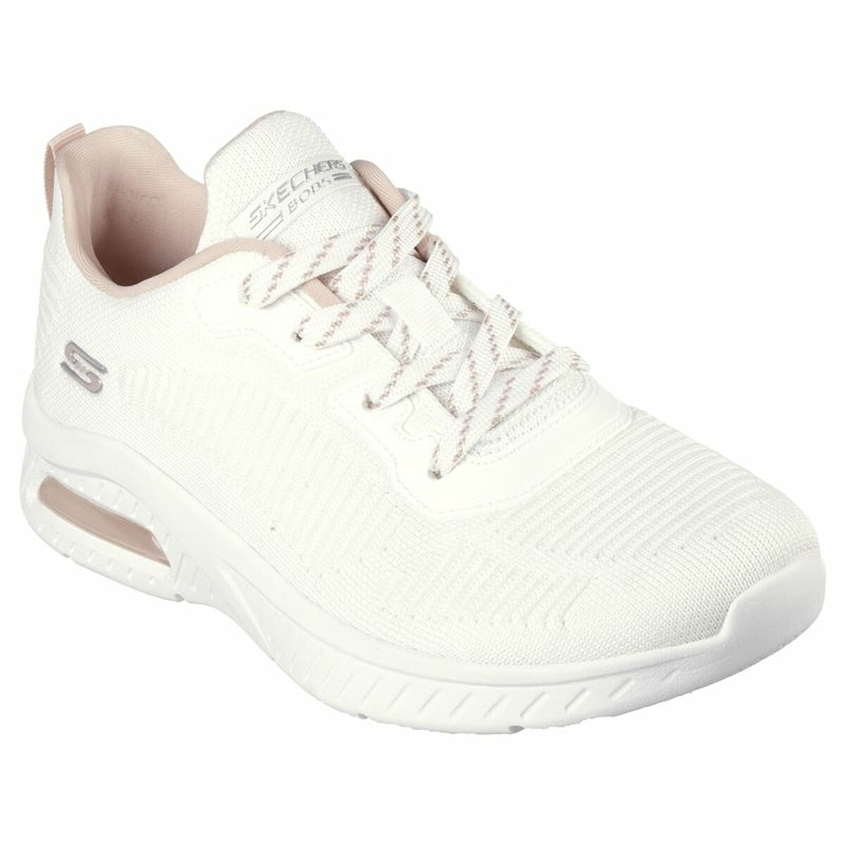 Gymnastiksko, Dam Skechers Squad Air-Sweet Enco Vit - 5