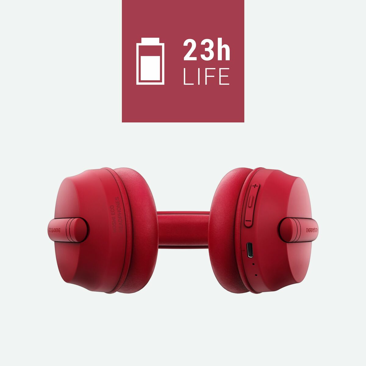 Bluetooth Huvudbands Hörlurar Energy Sistem 457557 Röd - 8