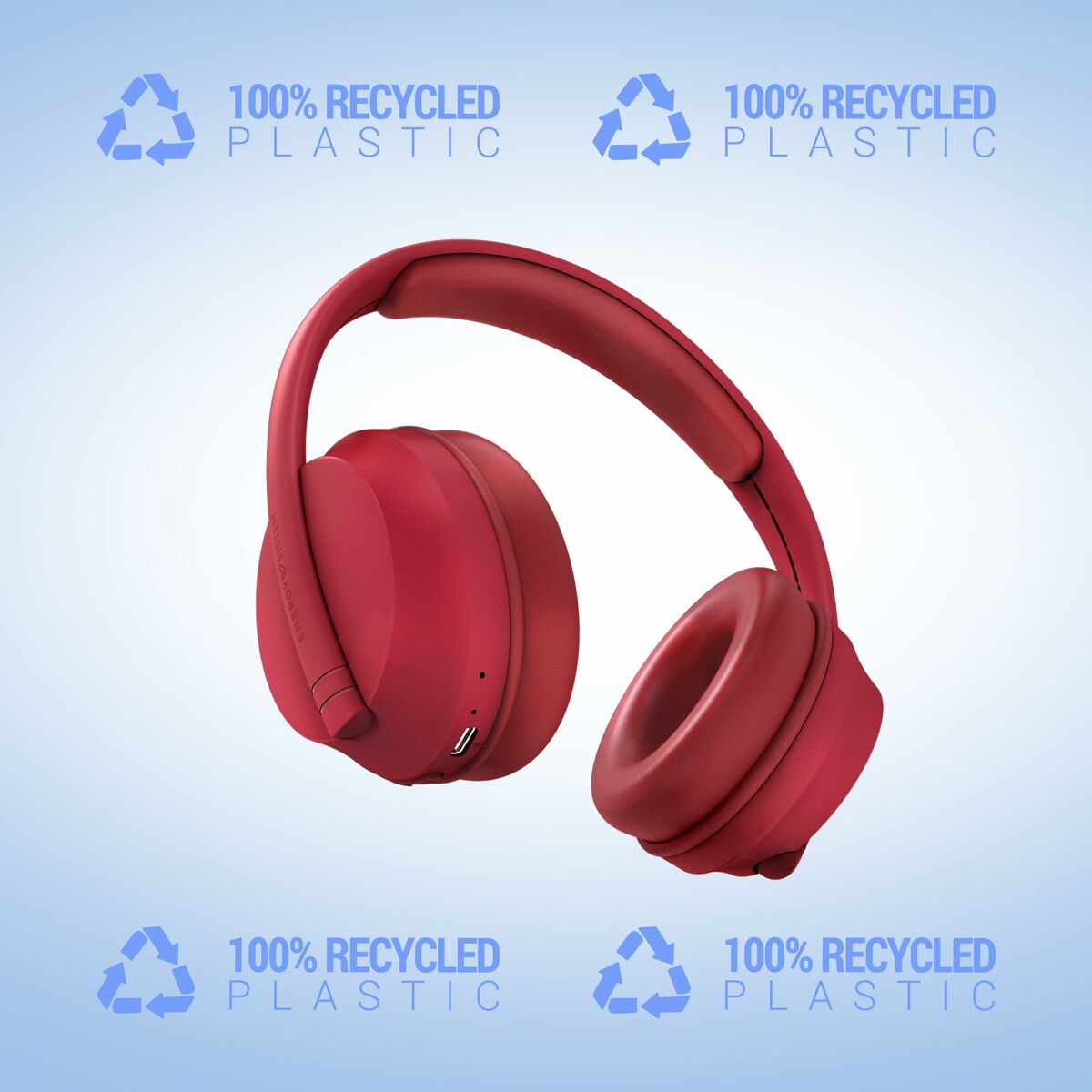 Bluetooth Huvudbands Hörlurar Energy Sistem 457557 Röd - 7
