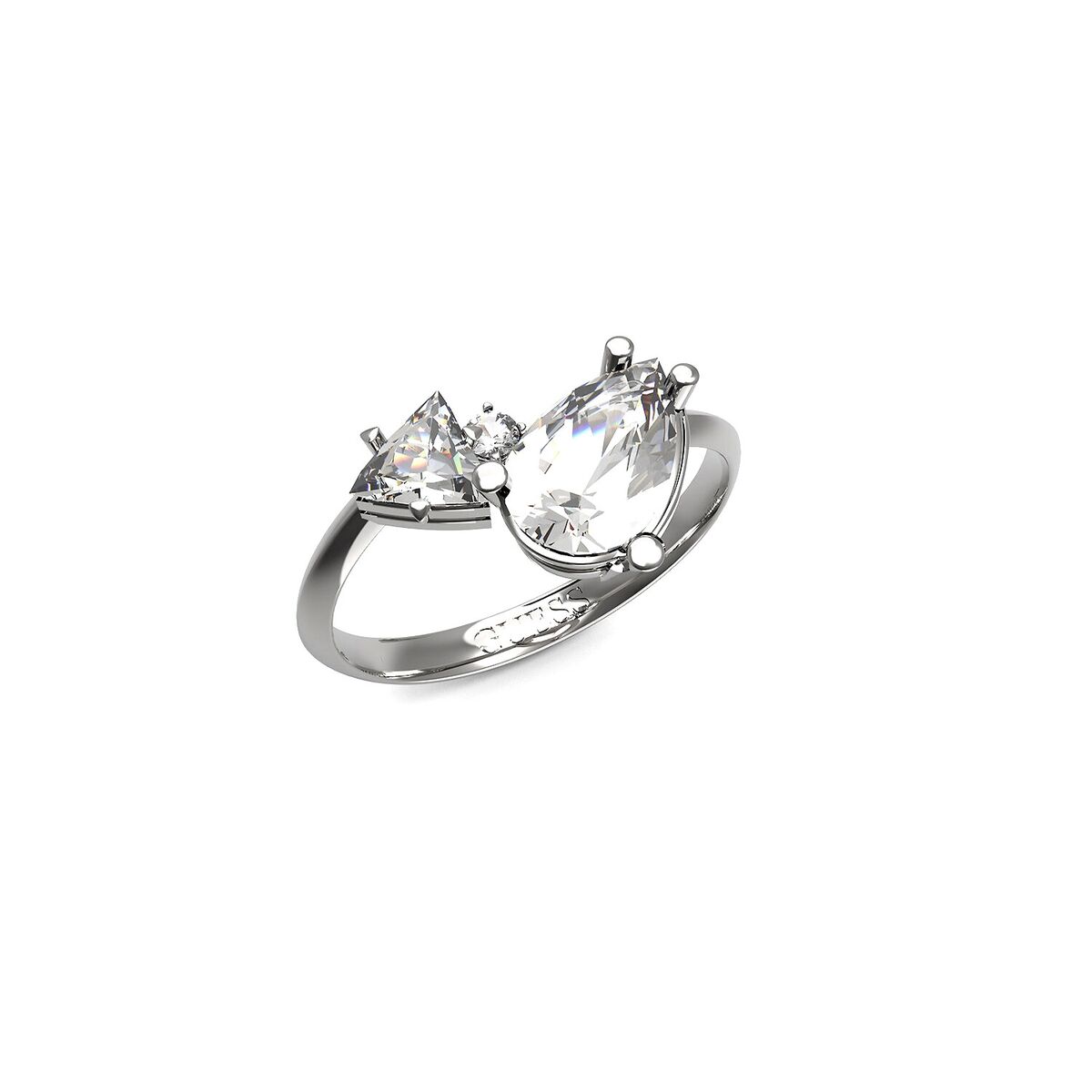 Damring Guess JUBR04418JWRH52 Silvrig 12