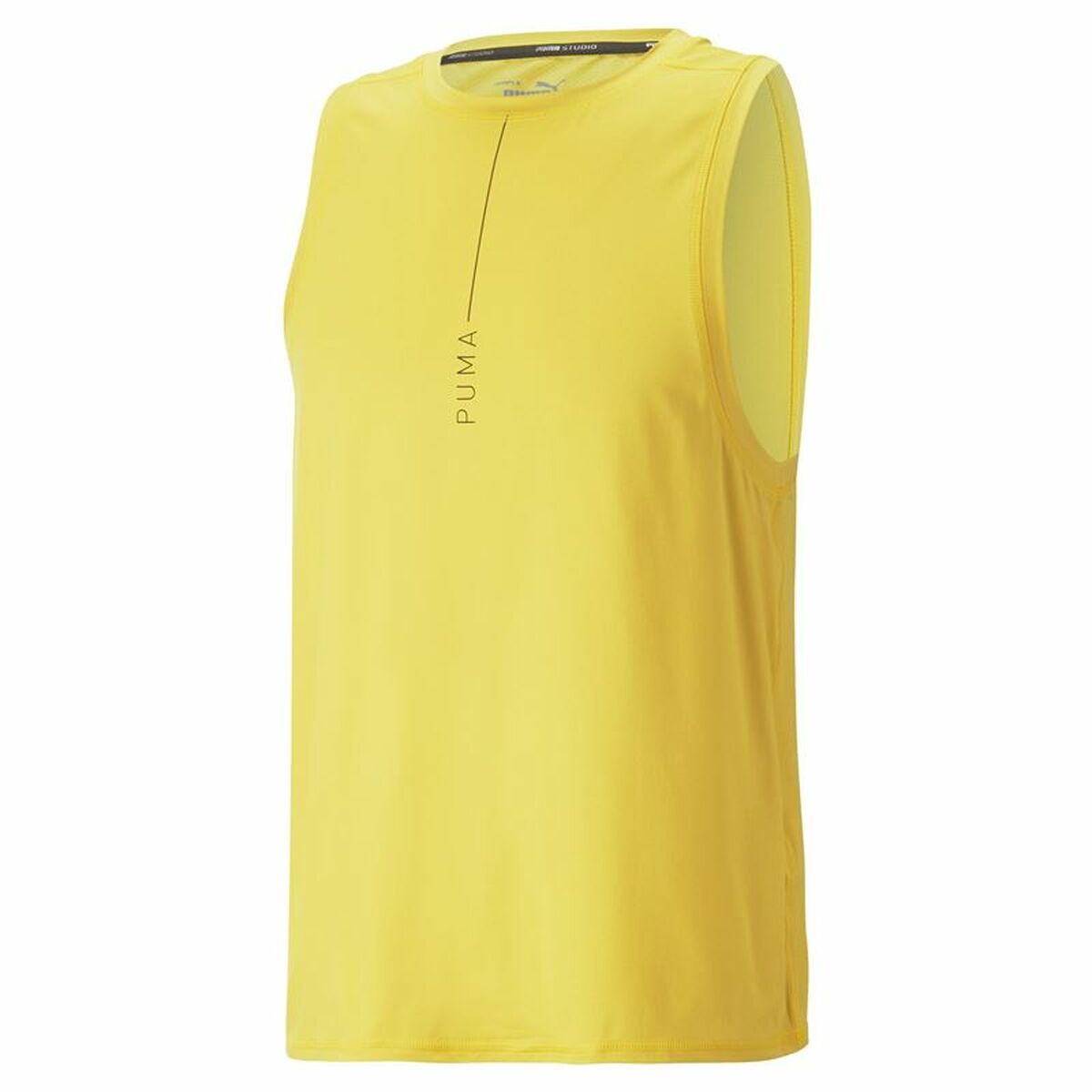 Ärmlös sporttröja Herr Puma Studio Yogini Lite Gul - 6