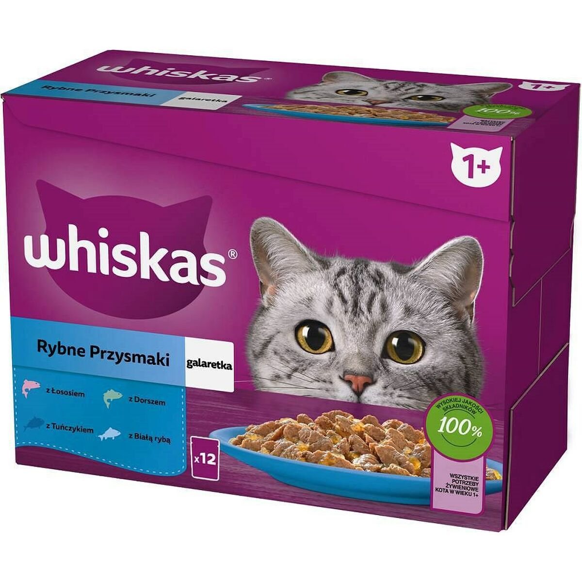 Kattmat Whiskas                                 Lax Tonfisk