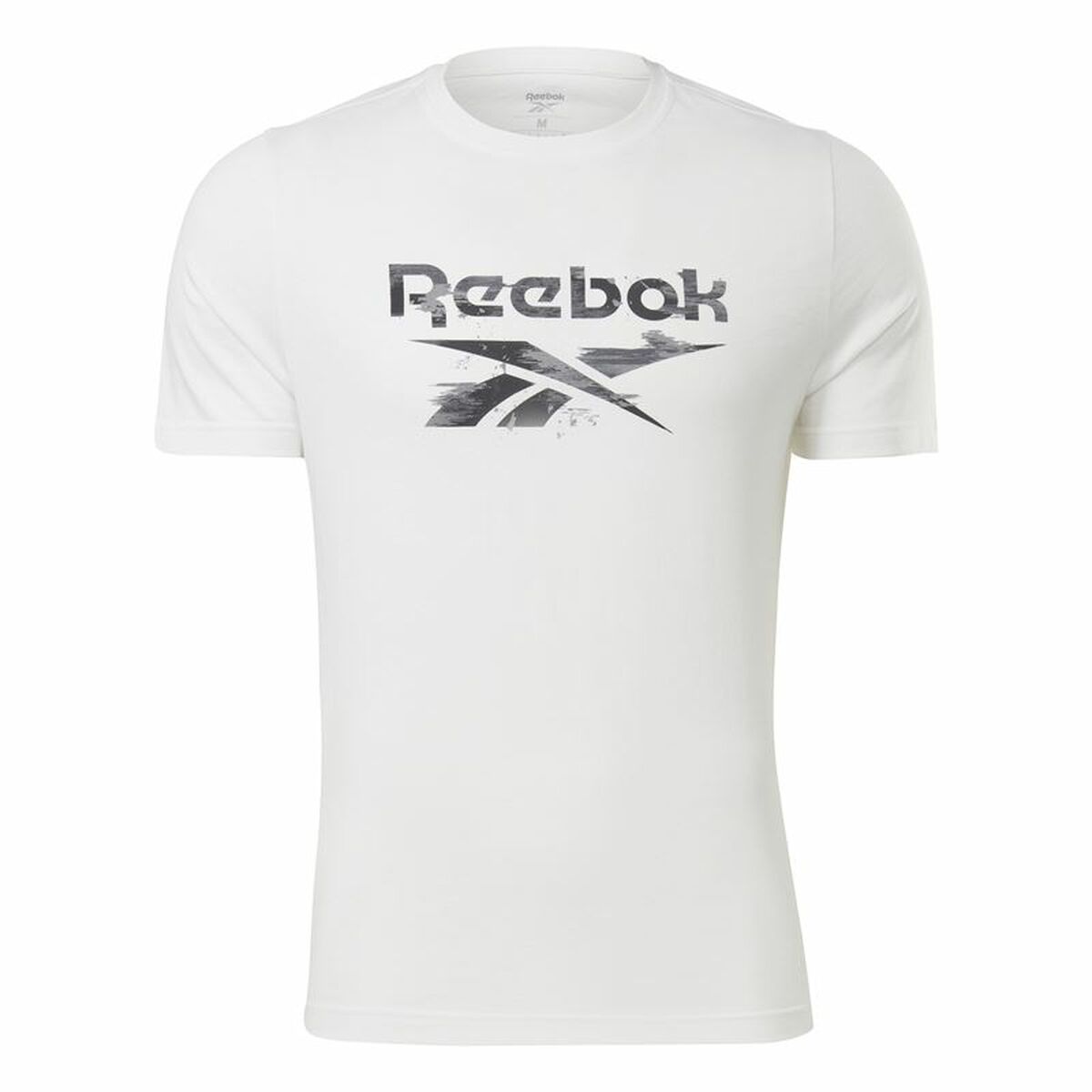 T-shirt med kortärm Herr Reebok Indentity Modern Camo Vit Kamouflage
