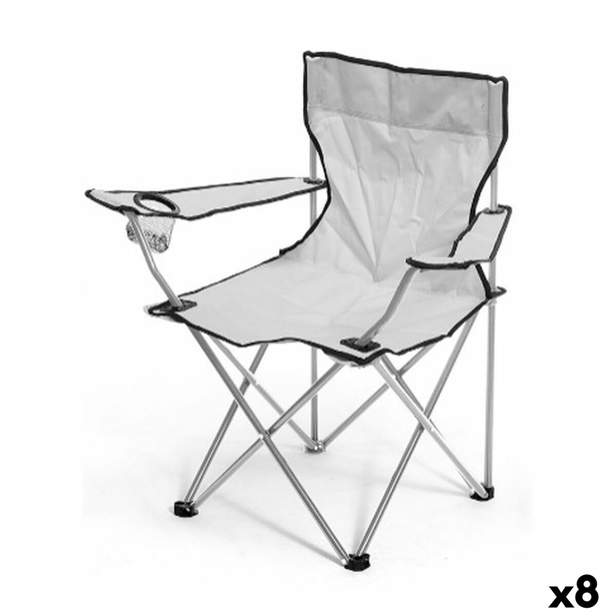 Fiskestol Gift Decor Grå 79 x 47 x 79 cm (8 antal)