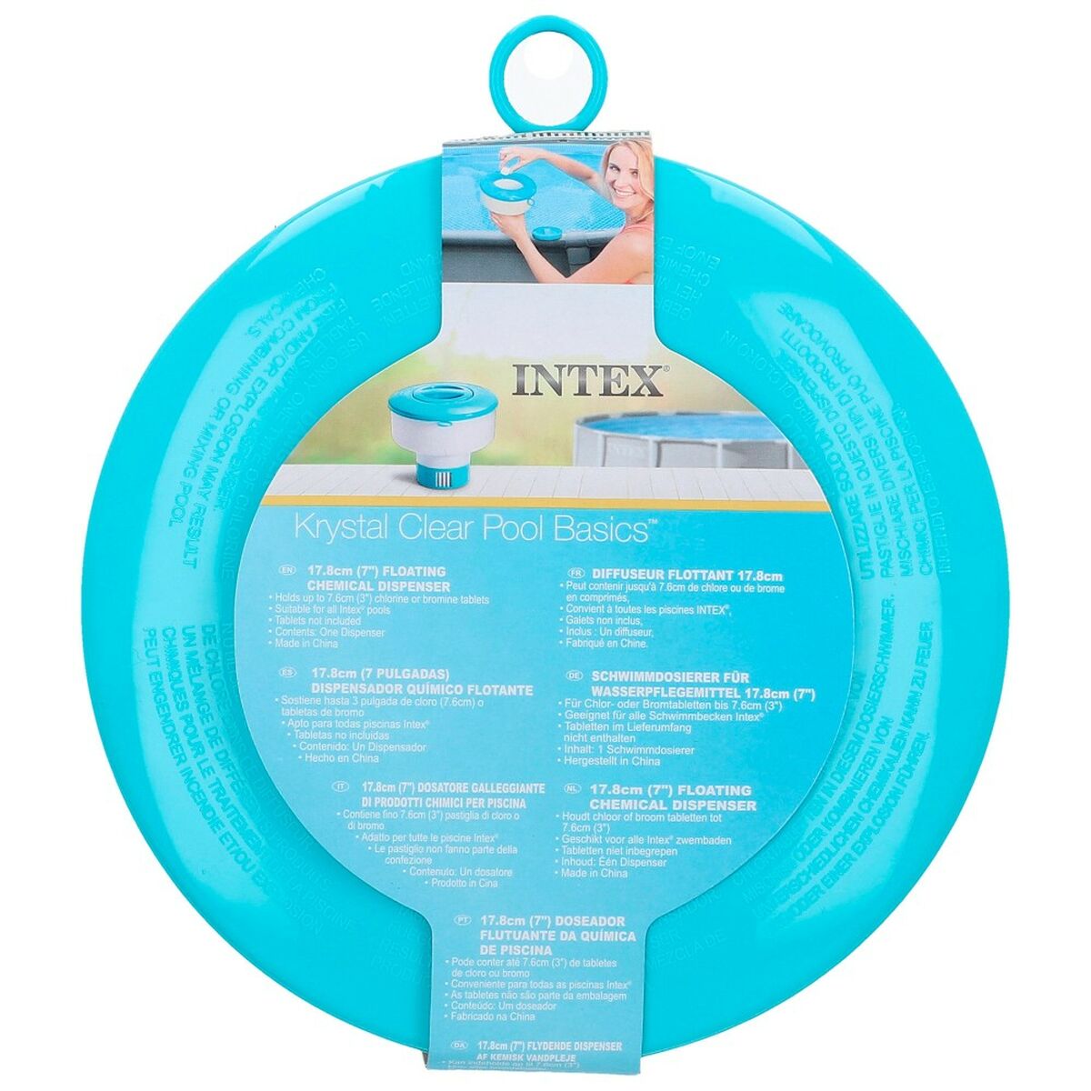 Klordispenser Intex Sundlaug 24 antal 12,7 x 12,7 cm - 2