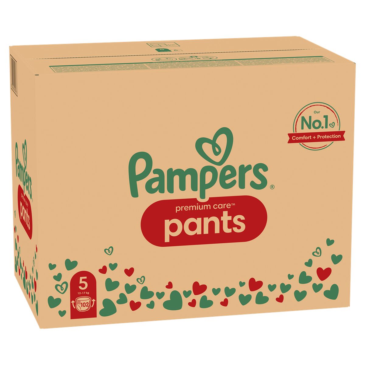 Engångsblöjor Pampers Premium 12-17 kg 5 (102 antal) - 7