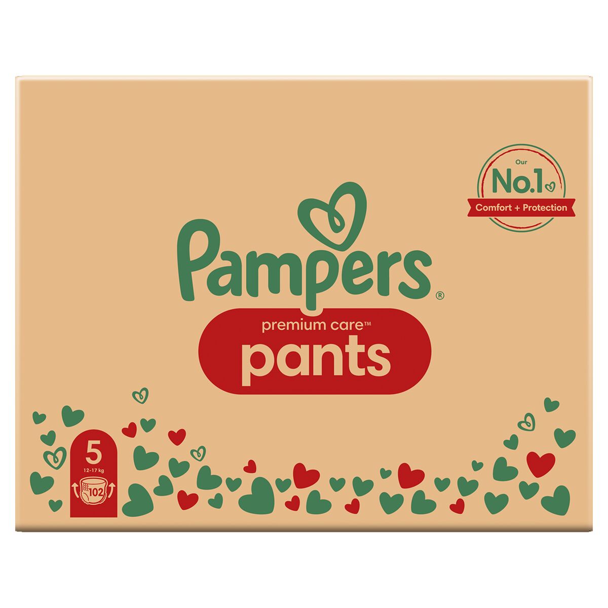 Engångsblöjor Pampers Premium 12-17 kg 5 (102 antal) - 8