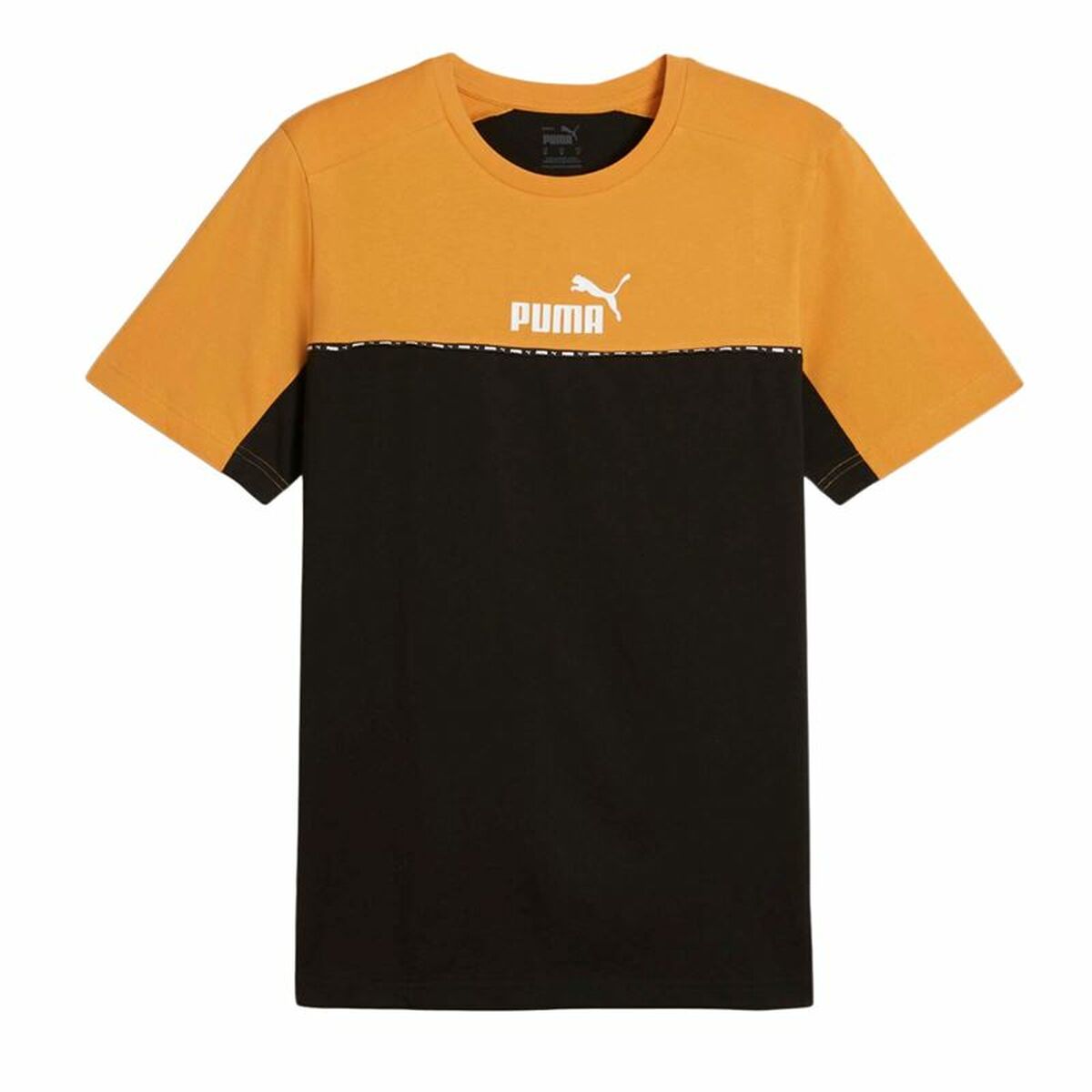 T-shirt med kortärm Herr Puma Essentials Block X Tape - 2