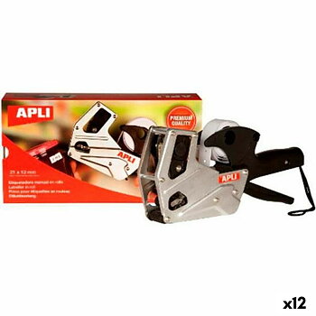 Manuell märkningsmaskin Apli Premium 21 x 12 mm (12 antal)