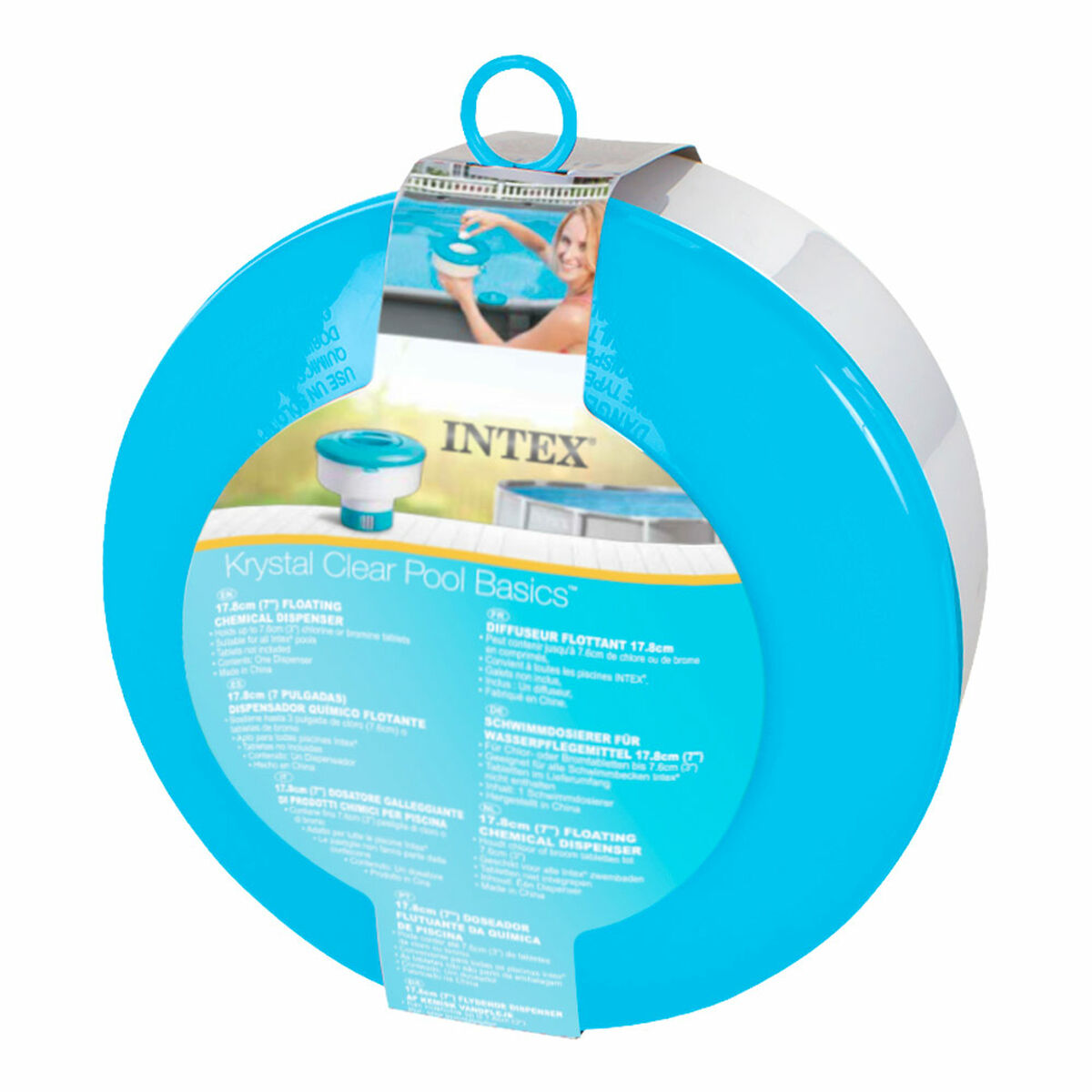 Klordispenser Intex Sundlaug 12 antal 17,8 x 17,8 cm - 4