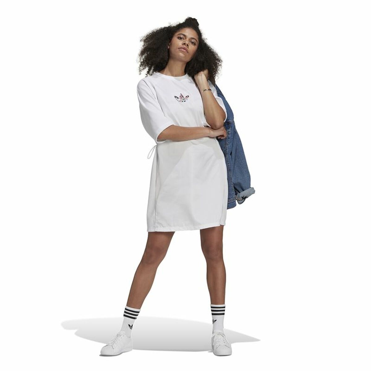 Klänning Adidas Originals Tee Vit - 6