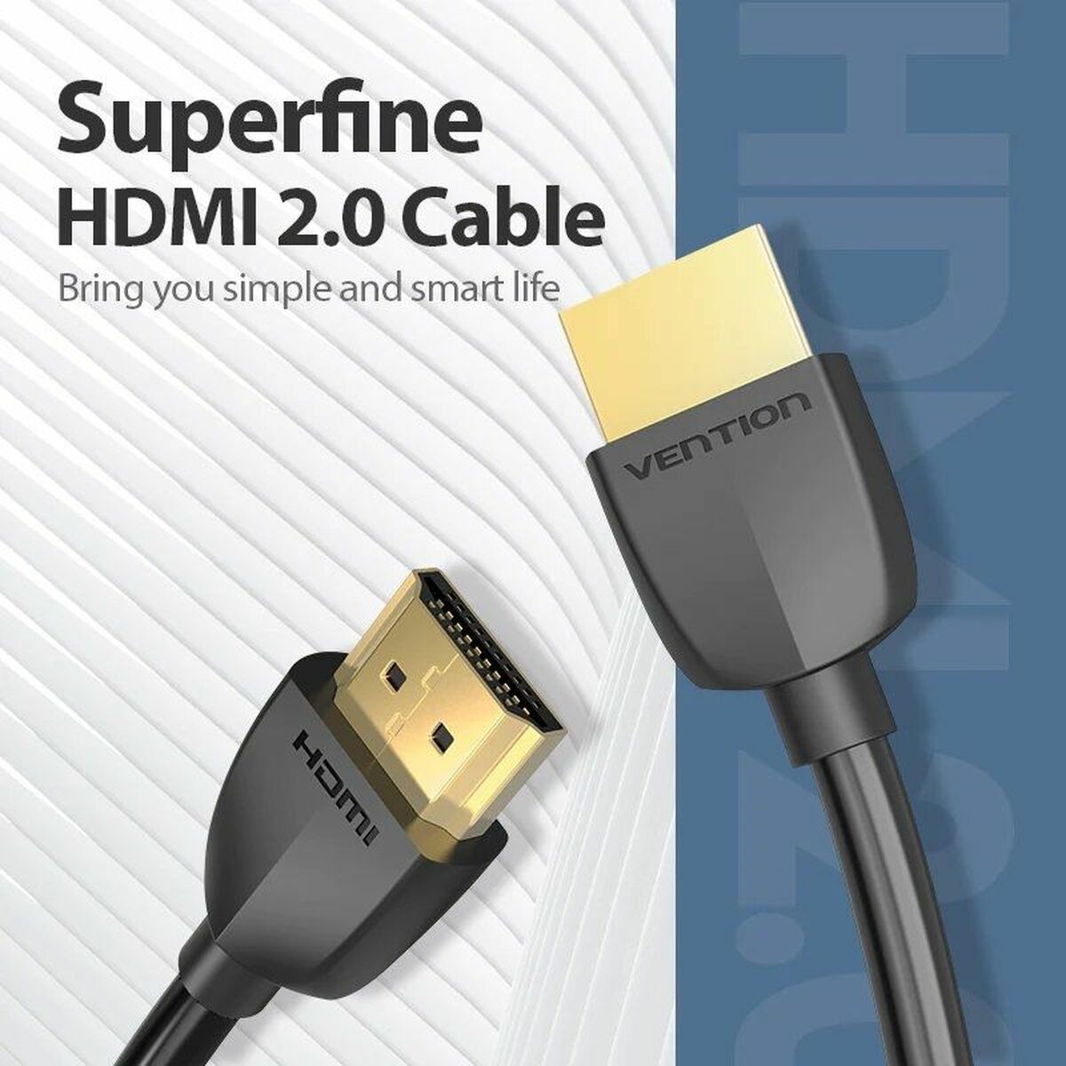 Kabel HDMI Vention AAIBI 3 m Svart - 2