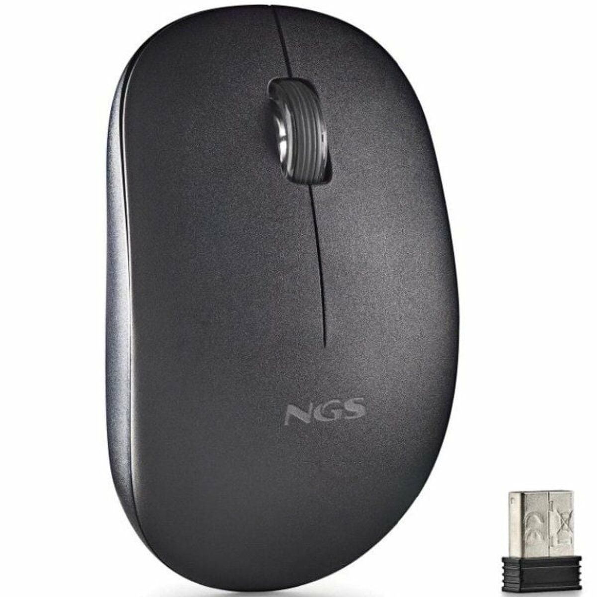Trådlös Mus NGS Fog Pro Svart 1000 dpi