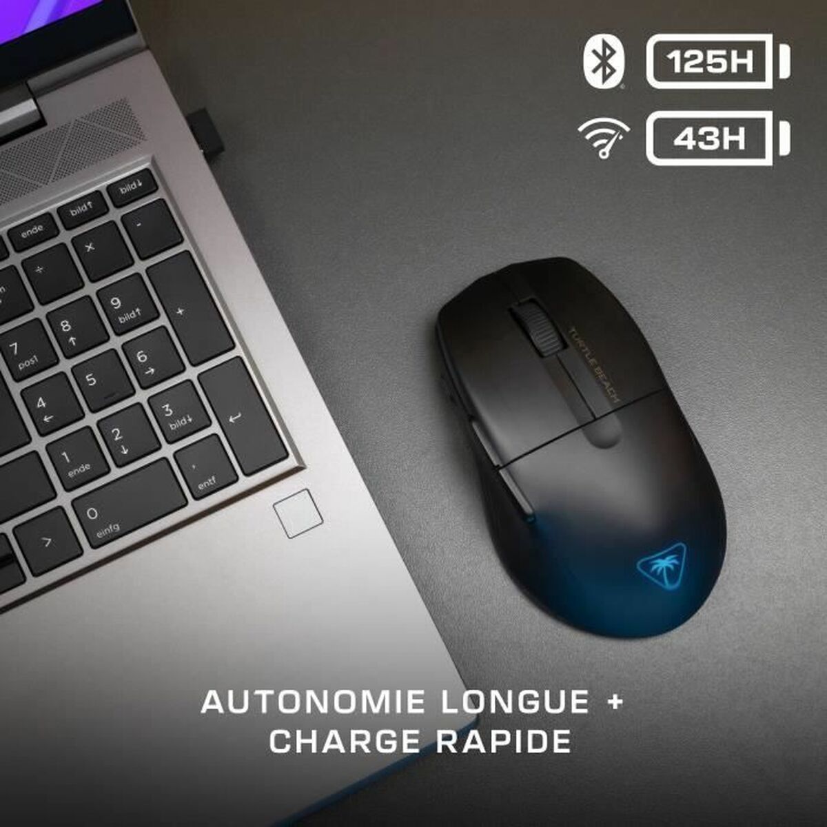 Trådlös optisk mus Turtle Beach TBM-1102-05 Svart 26000 DPI - 5