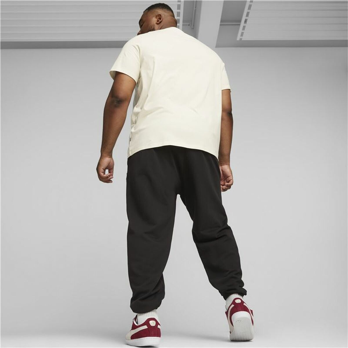 T-shirt med kortärm Herr Puma Better Essentials Beige - 5