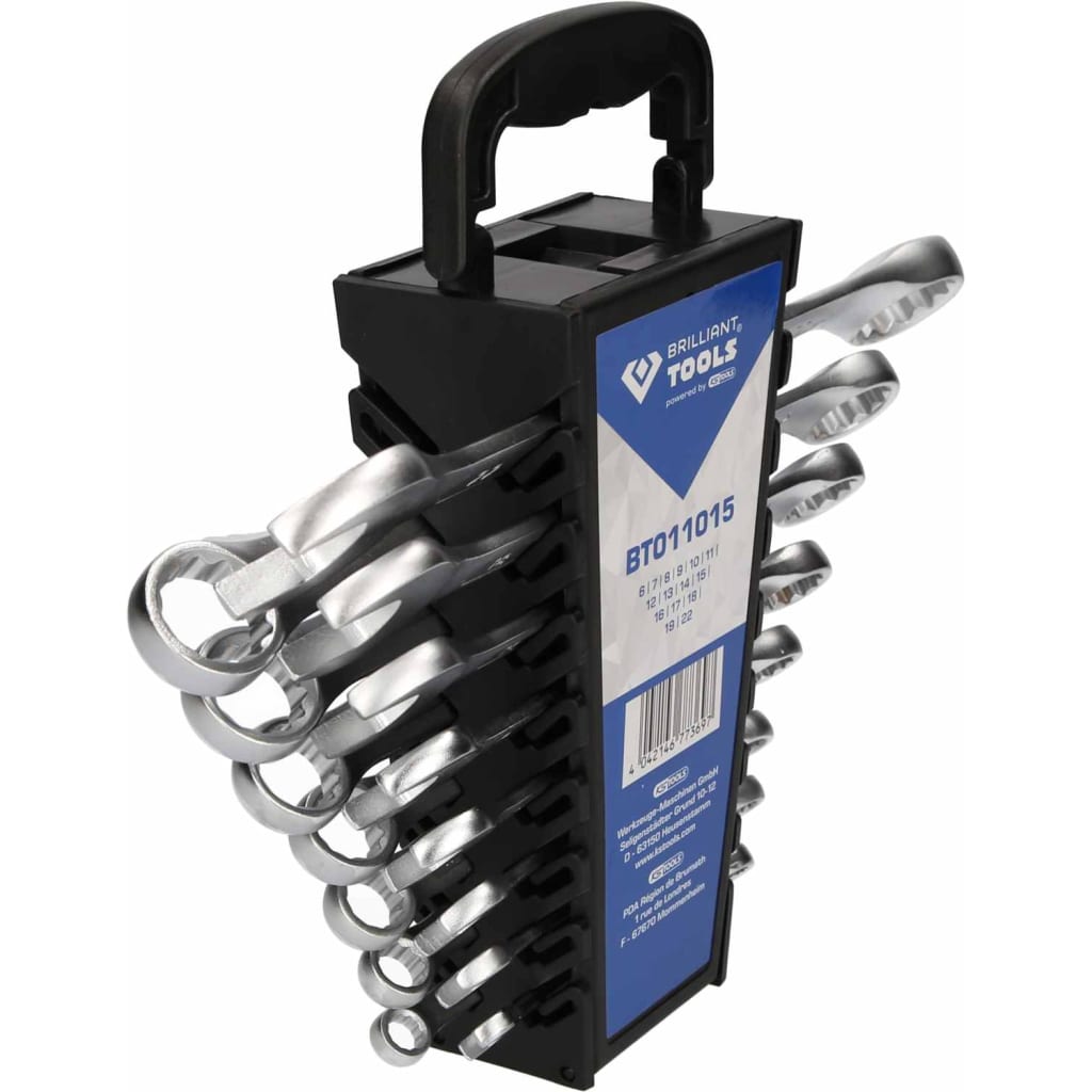 BRILLIANT TOOLS Blocknyckelsats 15 delar - 2