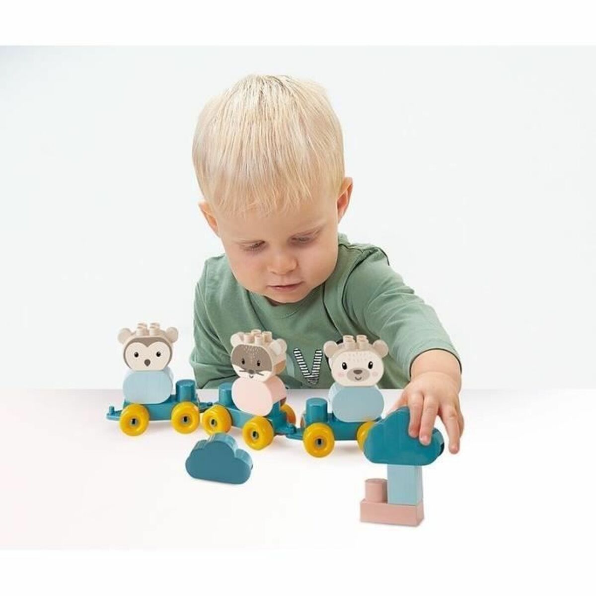 Byggsats Ecoiffier Animal Train Bear - 2