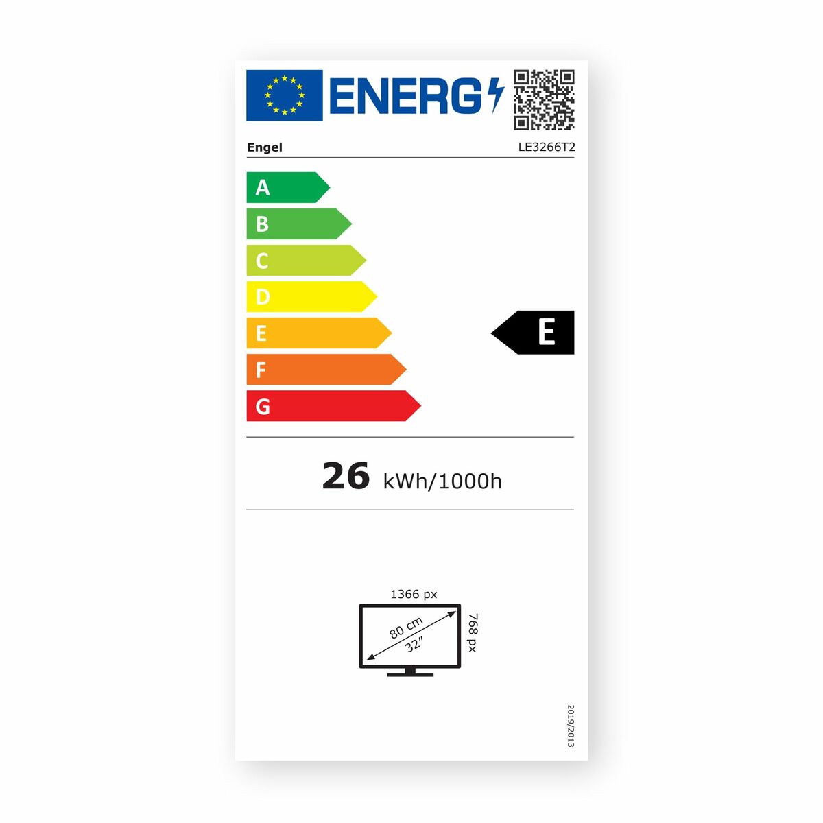 Television Engel LE3266T2     32 HD 32" LED - 6