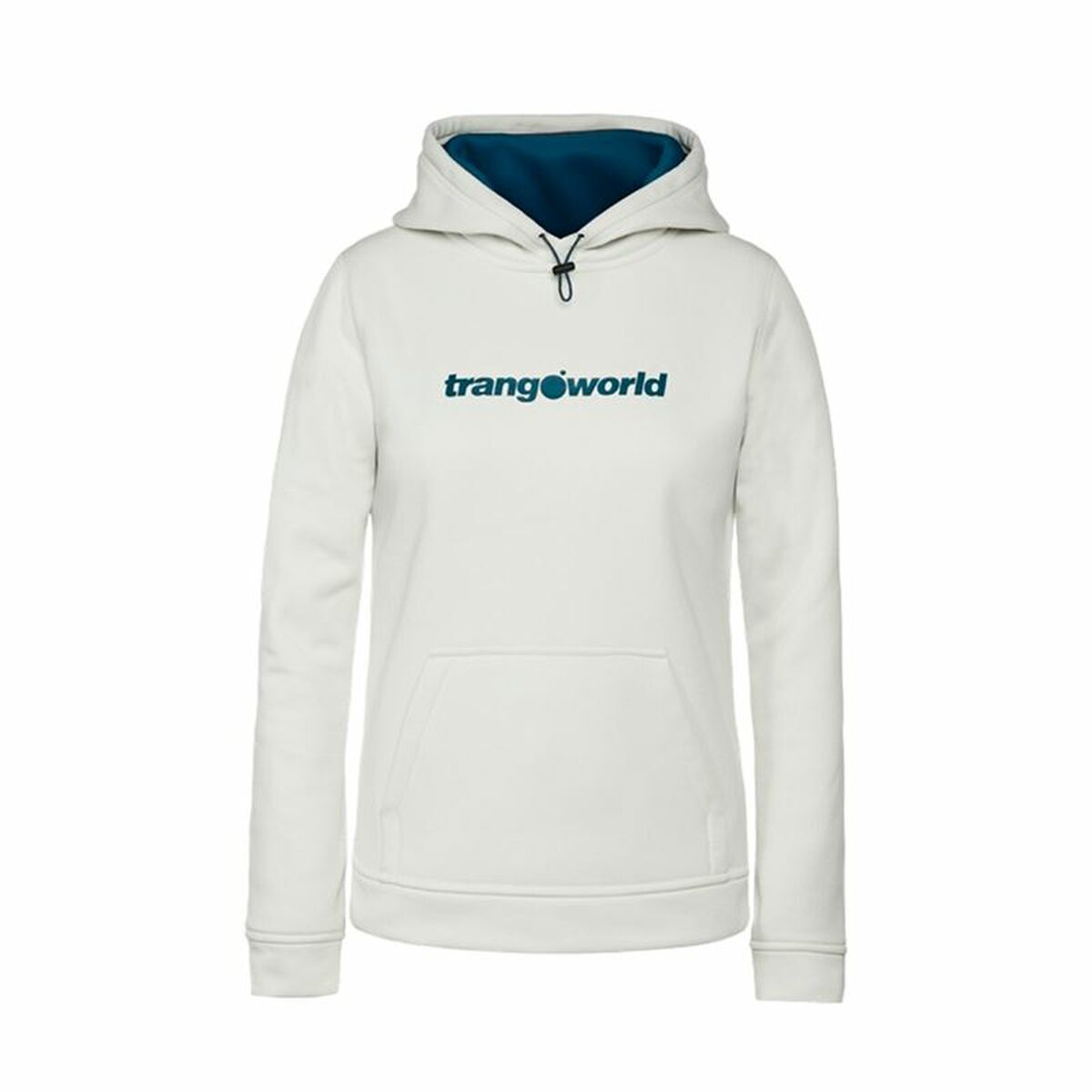 Tröja med huva Dam Trangoworld Poppi Vit