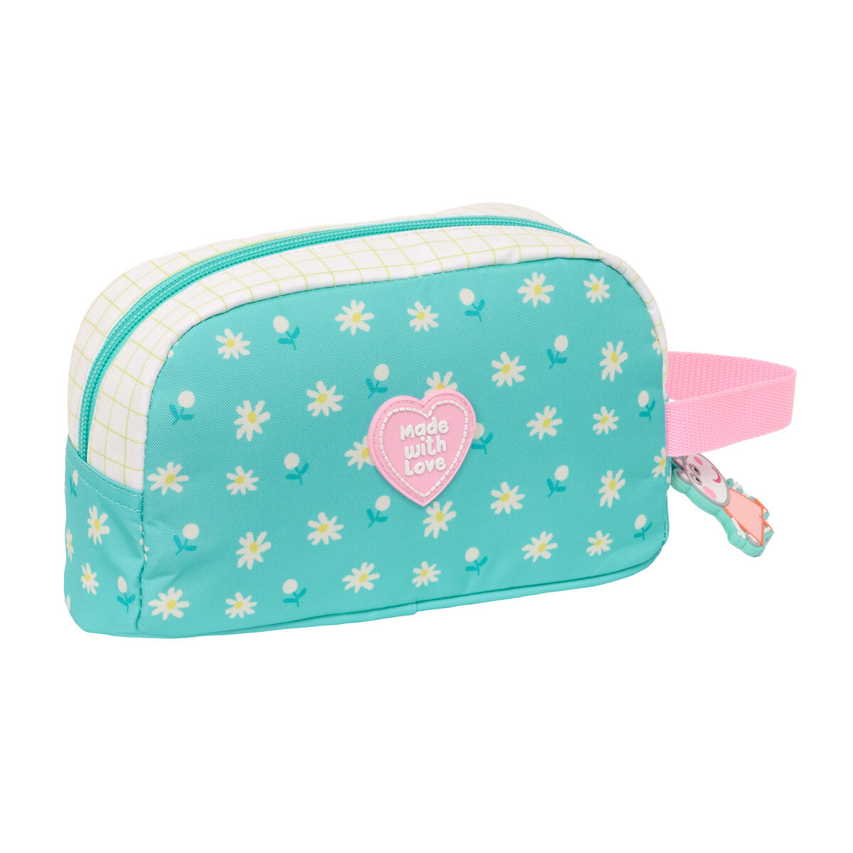Termiskt tryck Peppa Pig Pretty flowers Gul Mint 21,5 x 12 x 6,5 cm - 2