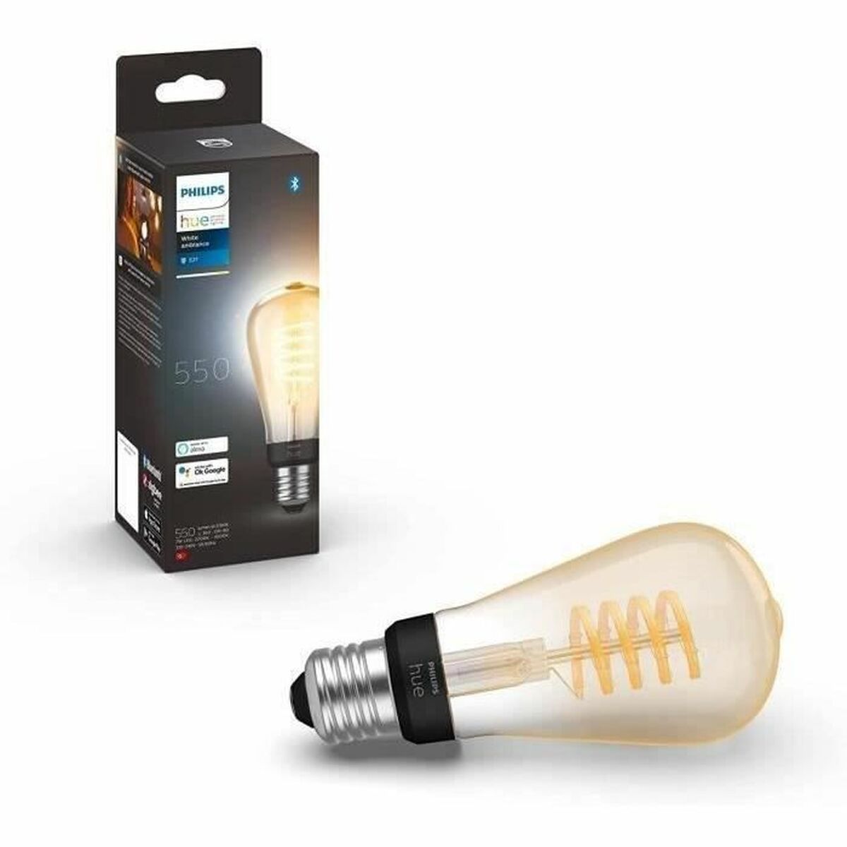 Smart-Lampa Philips Bombilla inteligente ST64 - E27 7 W 40 W 60 W E27 LED