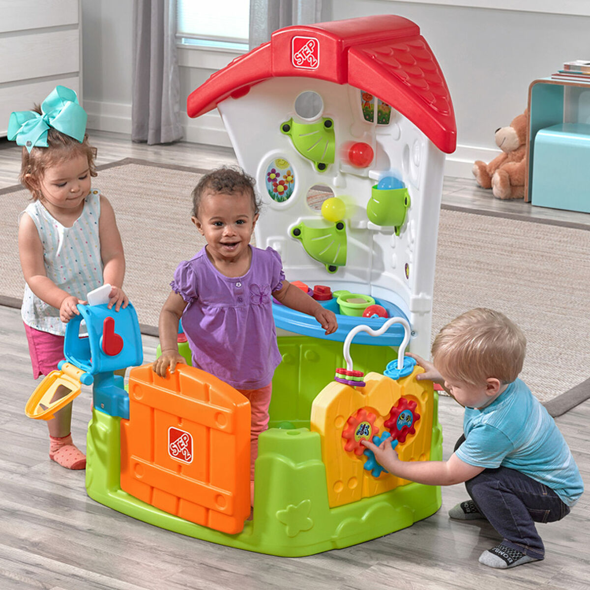 Lekhus Step 2 Toddler Corner House 82 x 80 x 106 cm - 2
