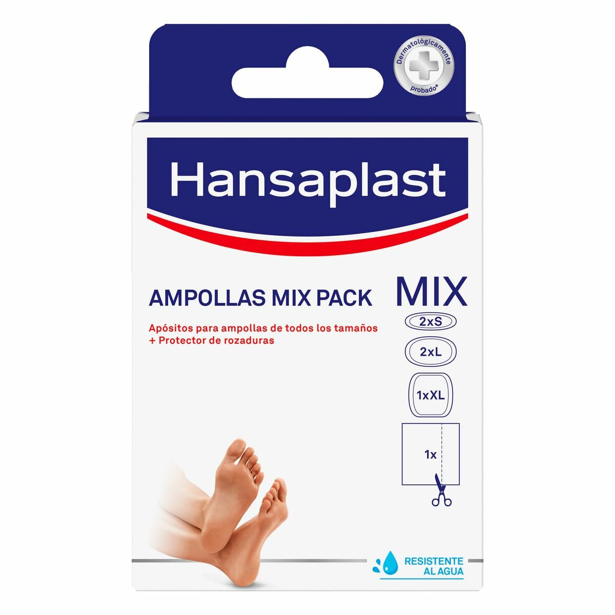 Plåster för blåsor Hansaplast Mix 6 antal - 3
