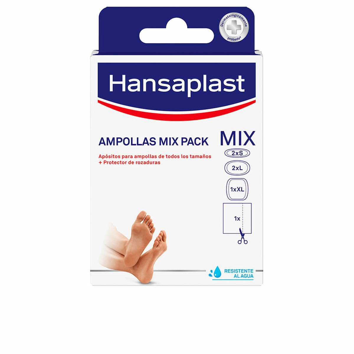 Plåster för blåsor Hansaplast Mix 6 antal - 2