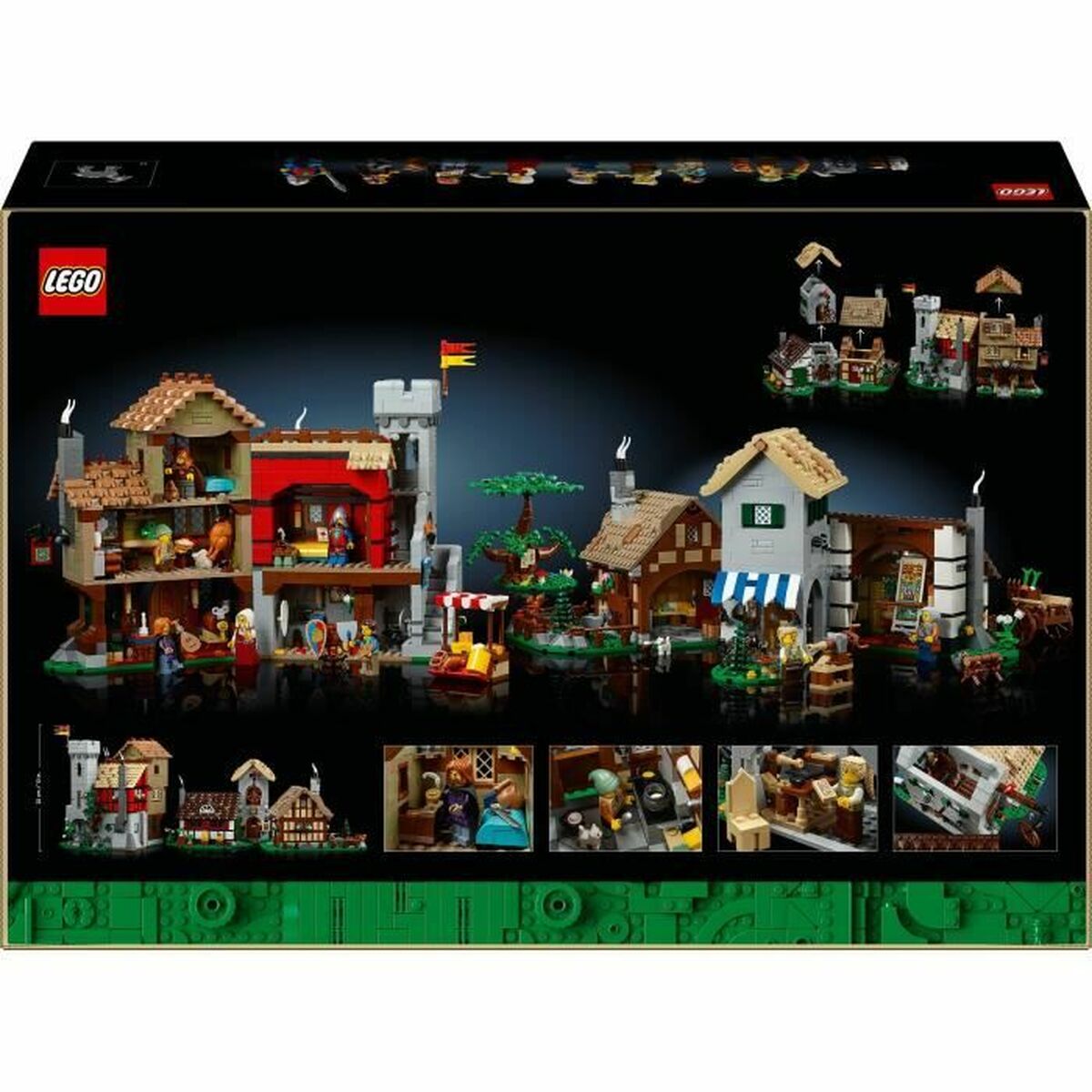 Byggsats Lego 10332 Medieval Town Square 3304 Delar - 6