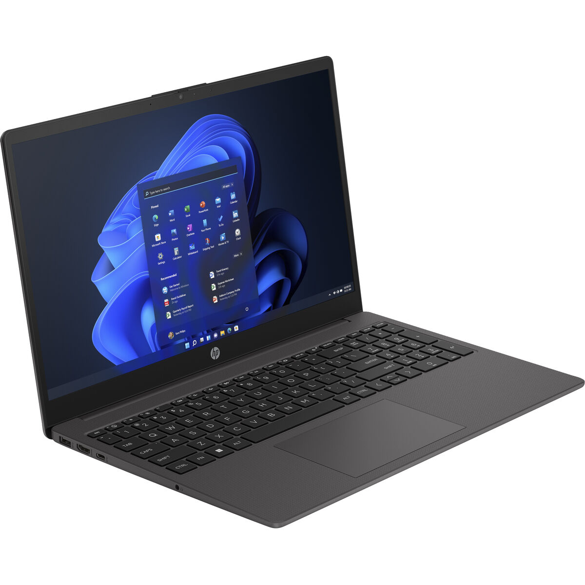 Bärbar dator HP 255 G10 15" 16 GB RAM 512 GB SSD Qwerty Spanska AMD Ryzen 5-7530U - 3